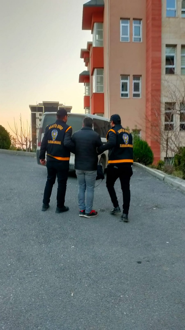 HIRSIZLIK SUÇUNDAN ARANAN ŞAHIS YAKALANDI (24.01.2023)